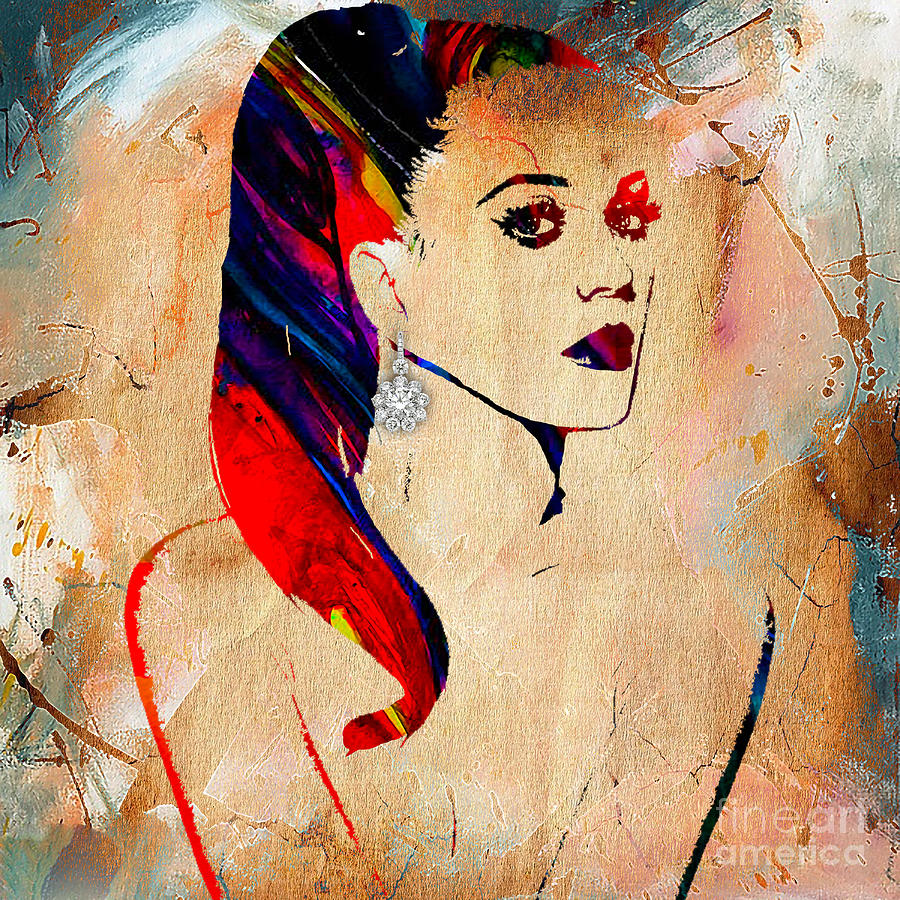 Katy Perry Collection #19 Mixed Media by Marvin Blaine