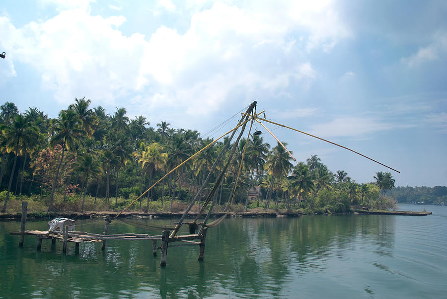 Kerala Backwater Digital Art