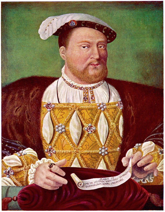 King Henry Viii (1491 - 1547) King #3 Drawing by Mary Evans Picture ...