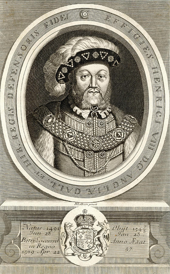 King Henry Viii (1491 - 1547) Reigned Drawing by Mary Evans Picture ...