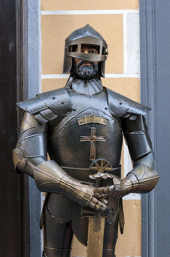 Knight armour. Photograph by Fernando Barozza - Fine Art America