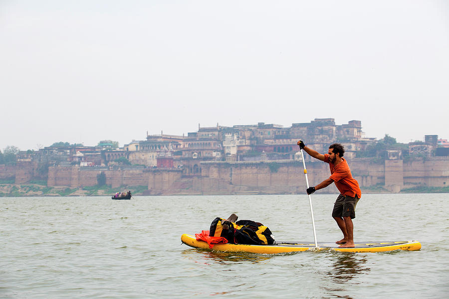 Varanasi Photograph - Kumbh Mela Paddle Expedition #3 by Ryan Salm Photography