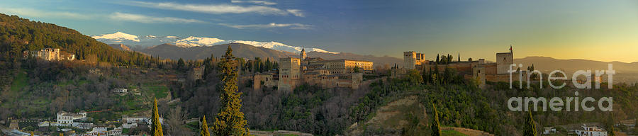Architecture Photograph - La Alhambra Granada Spain #2 by Guido Montanes Castillo
