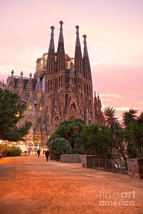 La Sagrada Familia - Barcelona #3 Photograph by Luciano Mortula