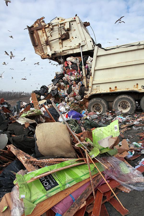 Truck Photograph - Landfill Site #3 by Jim West