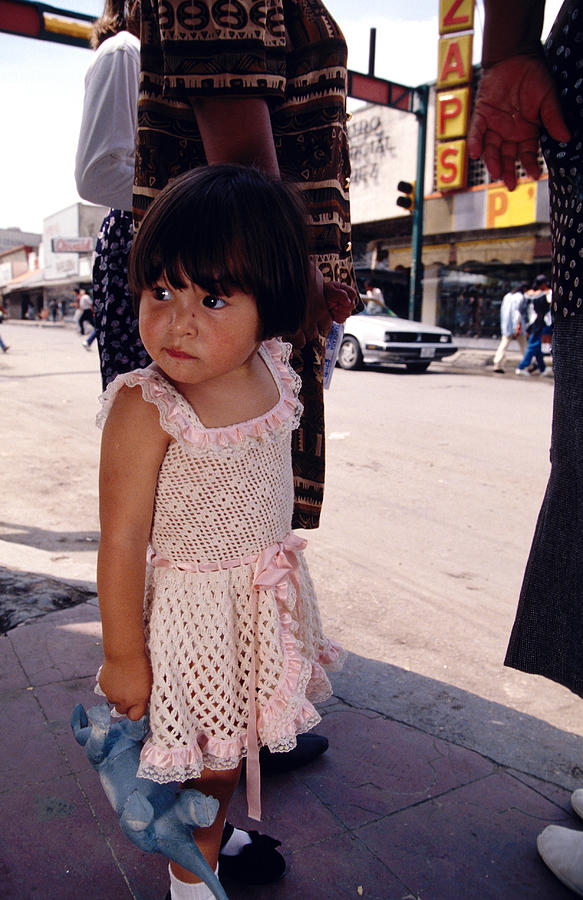 Portrait Photograph - Latino Girl #3 by Mark Goebel