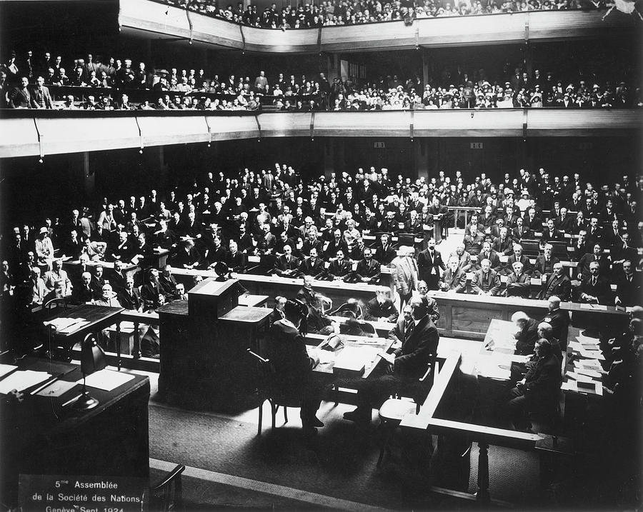 League Of Nations, 1924 Photograph by Granger - Fine Art America