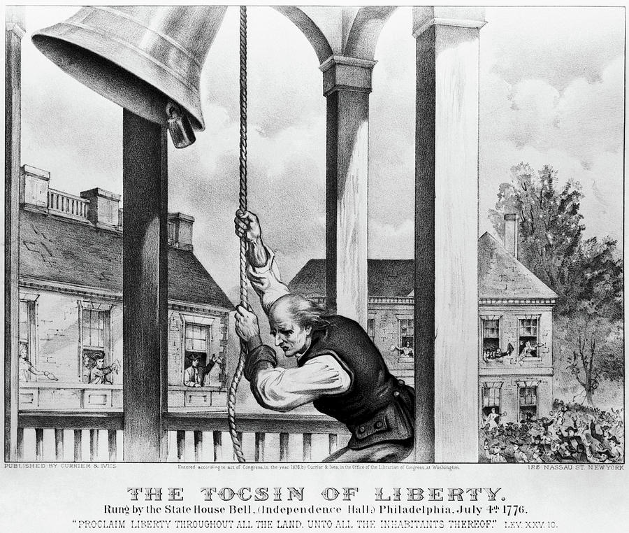 Liberty Bell, 1776 #3 Painting by Granger