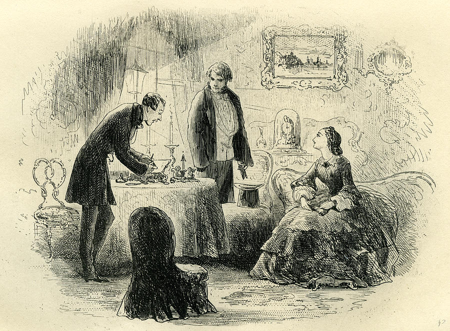 Little Dorrit Mr #3 Drawing by English School - Pixels