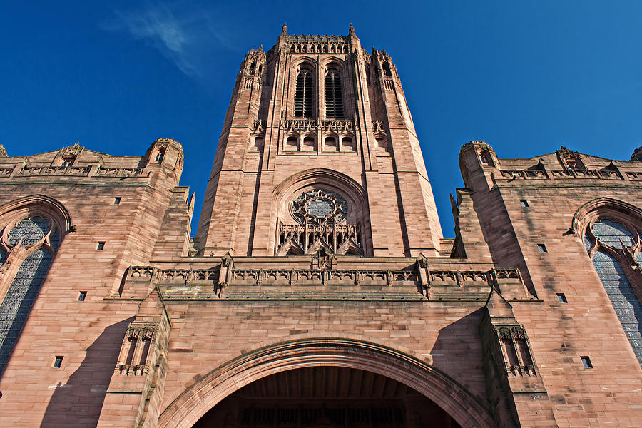 Liverpool Anglican Cathedral Grade 1 Listed Building Photograph By Ken Biggs