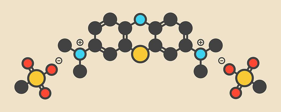 Lmtx Alzheimer's Drug Molecule #3 by Science Photo Library