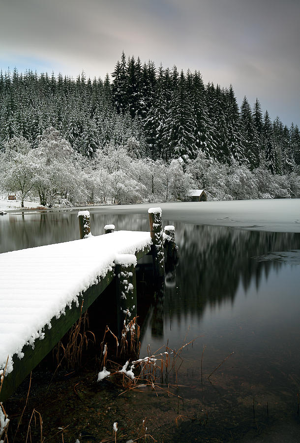 Loch Ard Winter Scene #3 Photograph by Grant Glendinning