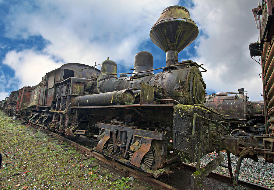 Vintage Photograph - Locomotive #3 by Paul Fell