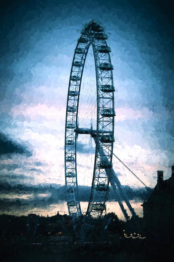 London Eye #3 Photograph by Bill Howard