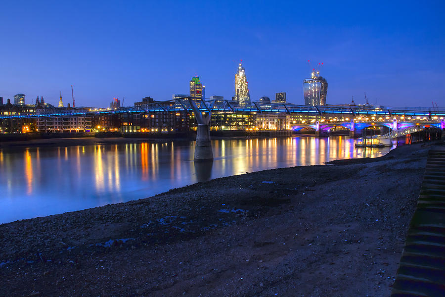 London Thames Bridges #3 Photograph by David French