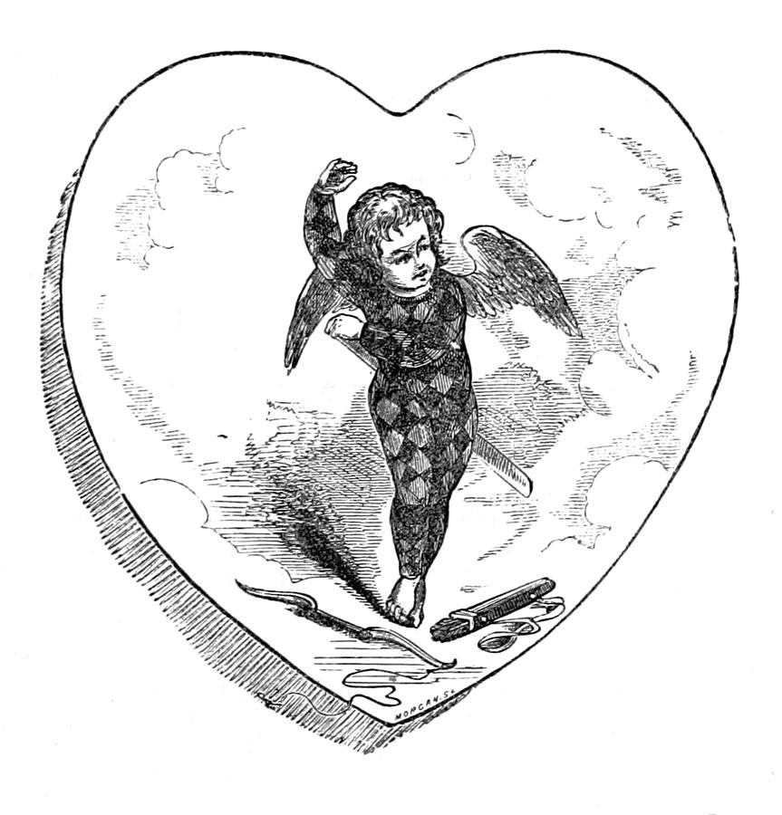 Love Lyrics And Valentine Verses, 1875 #3 Photograph by British Library