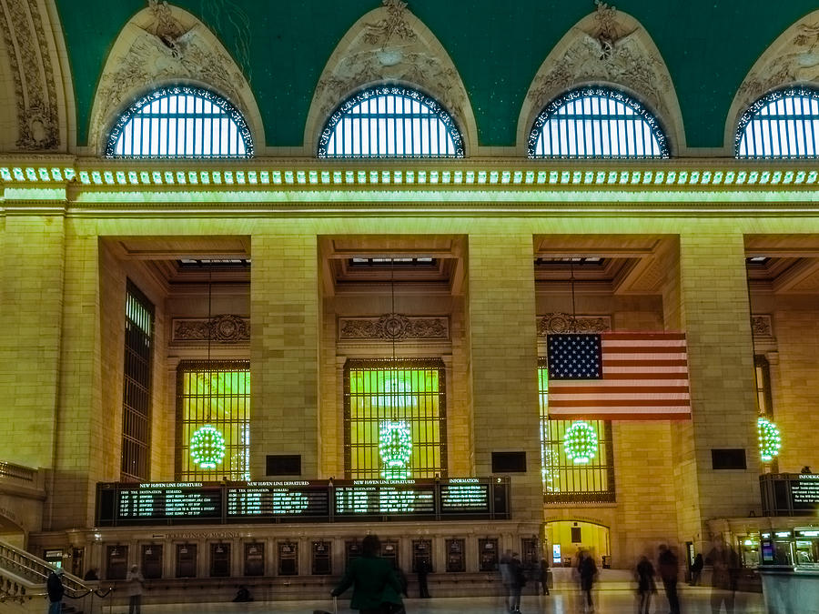 Main Concourse At Grand Central Terminal Photograph