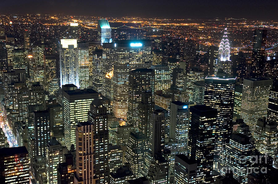 Manhattan Skyline #3 Photograph by Catherine Ursillo