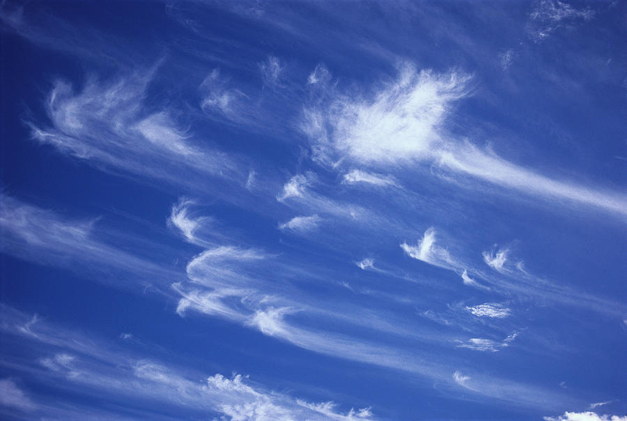 Mares Tail Cirrus Clouds #3 Photograph by A.b. Joyce
