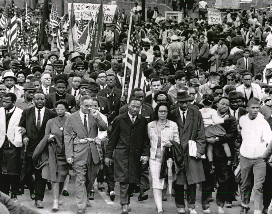 Vintage Photograph - Martin Luther King #3 by Retro Images Archive