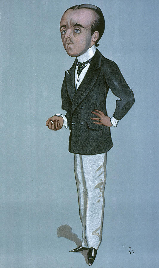 Max Beerbohm (1872-1956) #3 Painting by Granger Max Beerbohm (1872-1956) #3 Painting by Granger