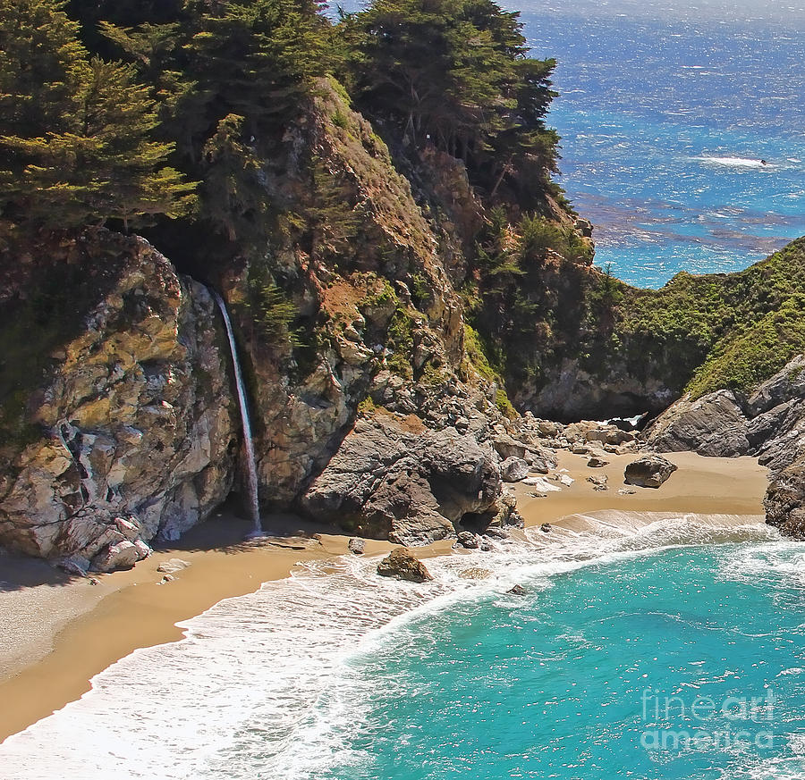 McWay Falls Photograph by Jack Schultz - Fine Art America