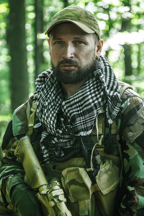 Member Of Navy Seal Team, Also Known #3 Photograph by Oleg Zabielin ...
