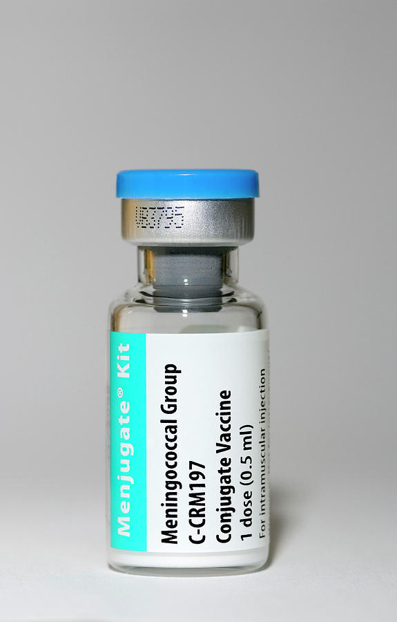 Menjugate Meningitis C Vaccine Photograph By Dr P. Marazzi/science