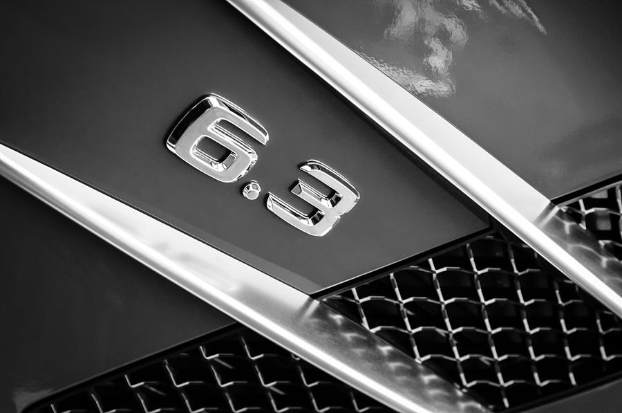 Mercedes-Benz 6.3 Gullwing Emblem #3 Photograph by Jill Reger