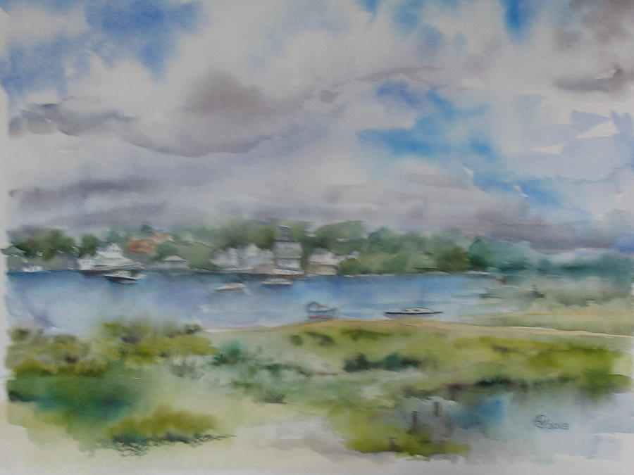 Mersea Island #3 Painting by Angelina Whittaker Cook