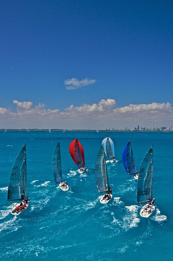 Miami Skyline #10 Photograph by Steven Lapkin