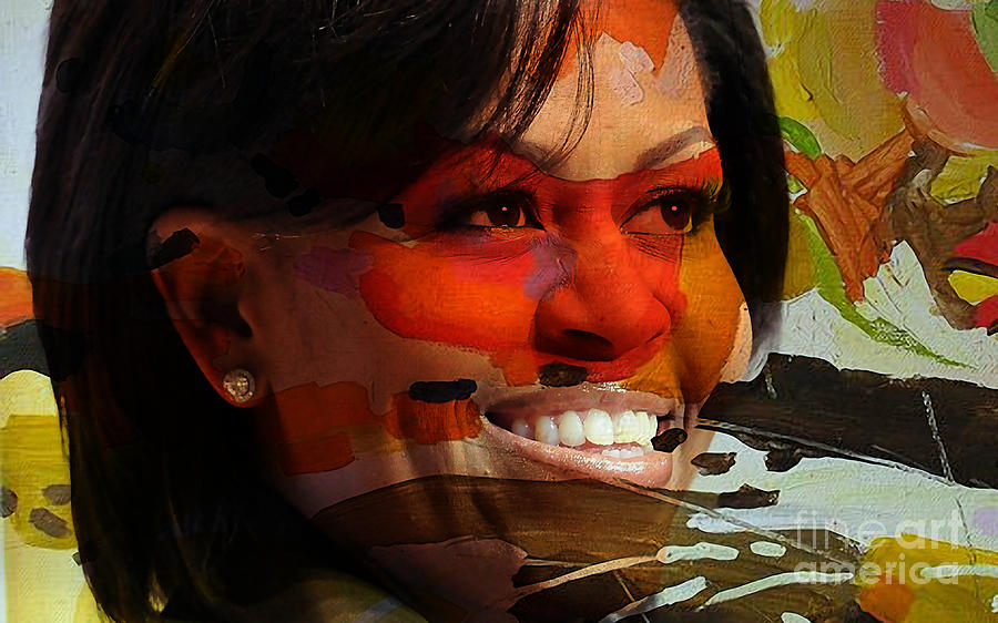 Michelle Obama #3 Mixed Media by Marvin Blaine