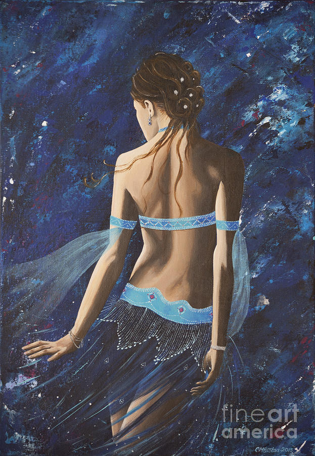 Midnight Dancer Painting by Carol Bostan