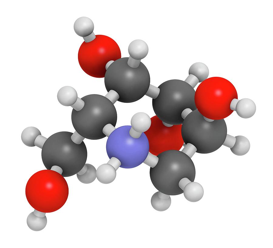 Migalastat Fabry Disease Drug Molecule #3 Photograph by Molekuul ...