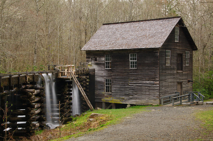 Mill Photograph - Mingus Mill #3 by Jerry Mann
