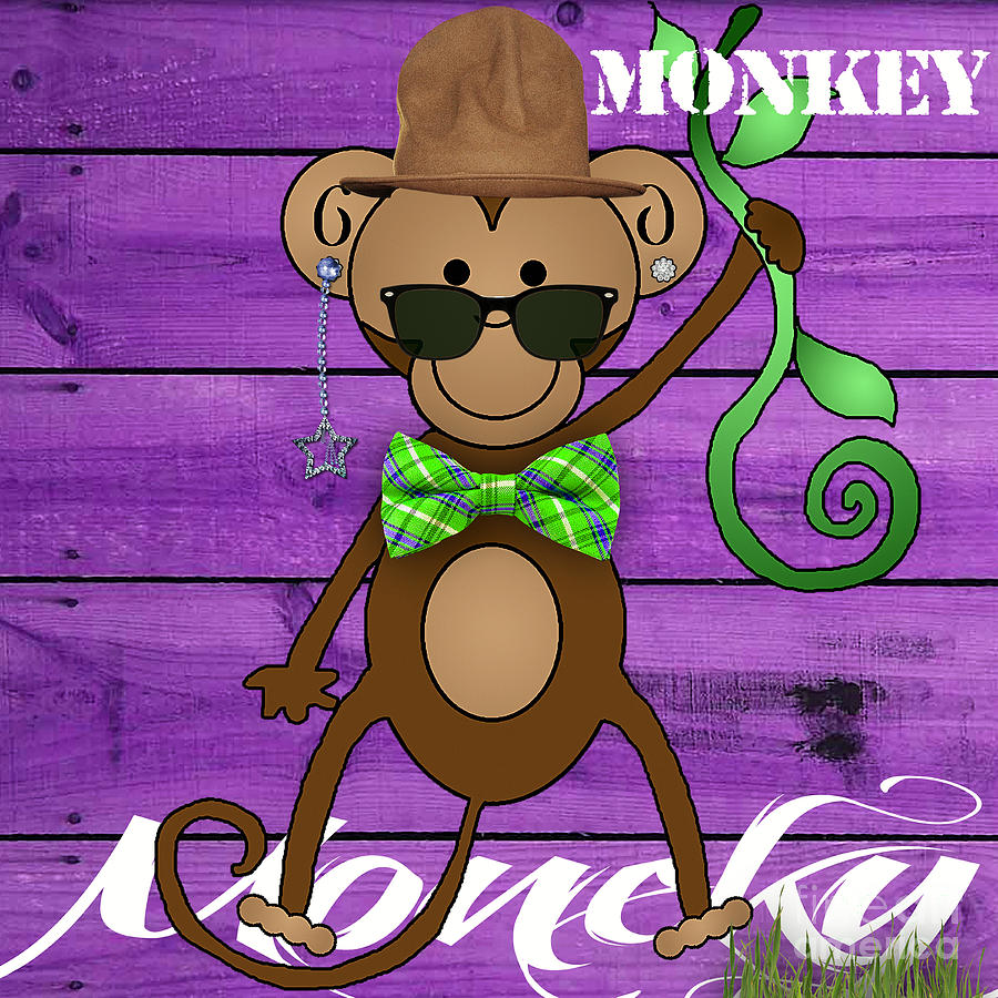 Monkey Business Collection #3 Mixed Media by Marvin Blaine