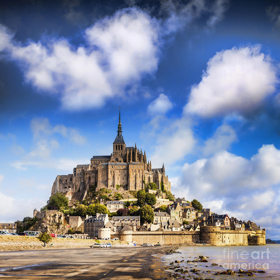 Mont St Michel Normandy France Photograph by Colin and Linda McKie