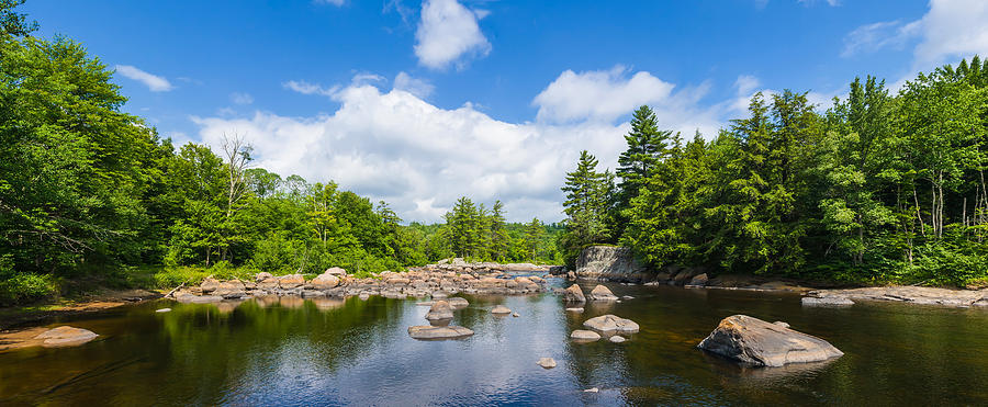 Moose River In The Adirondack #3 Photograph by Panoramic Images