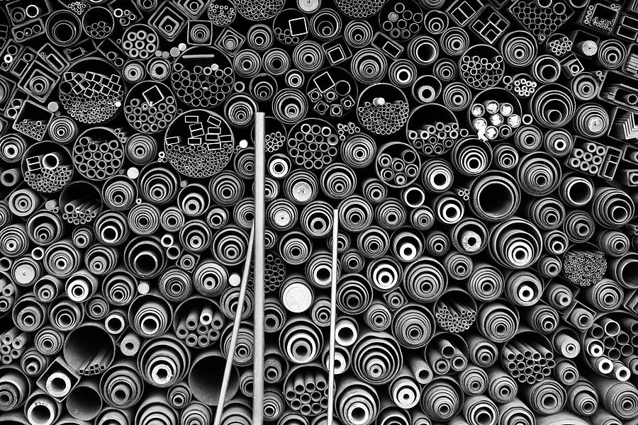 Abstract Photograph - 3 More Pipes by Donghee, Han