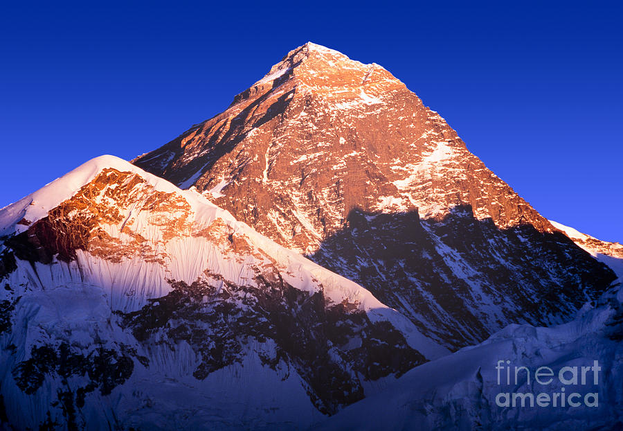 Nature Photograph - Mount Everest #3 by THP Creative