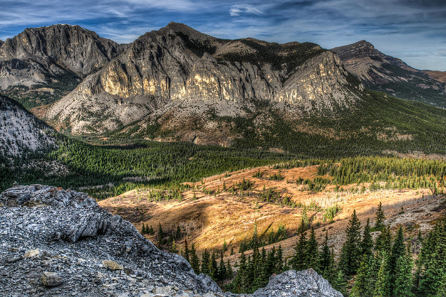 Mount Yamnuska Hiking View Photograph