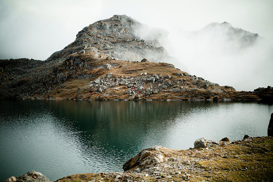 Mountain lake Gosaikunda Himalayas #3 Photograph by Raimond Klavins