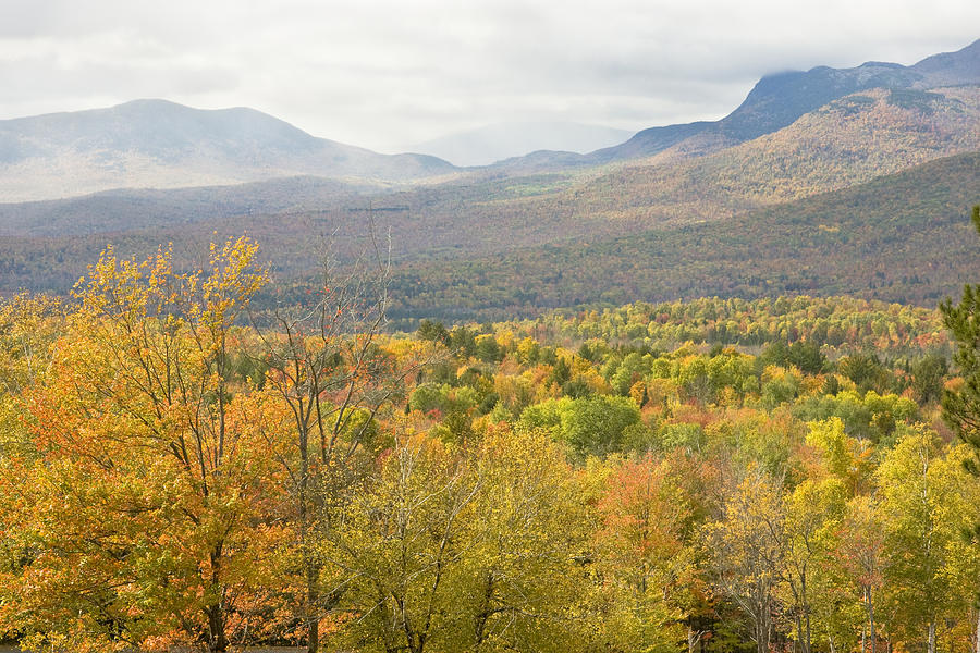 Fall Photograph - Mountains In Fall Mount Blue State Park Weld Maine #3 by Keith Webber Jr