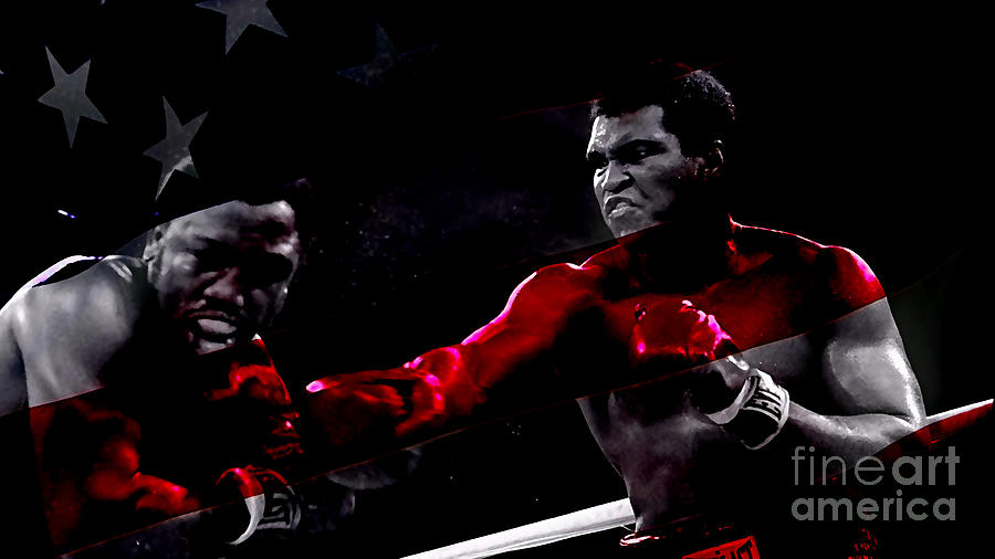 Cassius Clay Mixed Media - Muhammad Ali #2 by Marvin Blaine