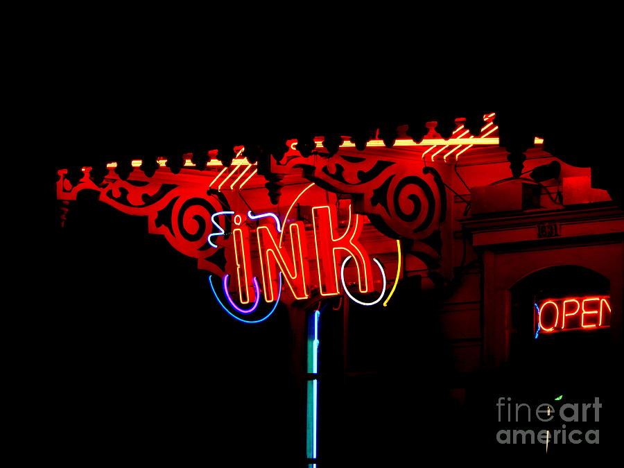 Neon New Orleans #3 Photograph by Michael Hoard