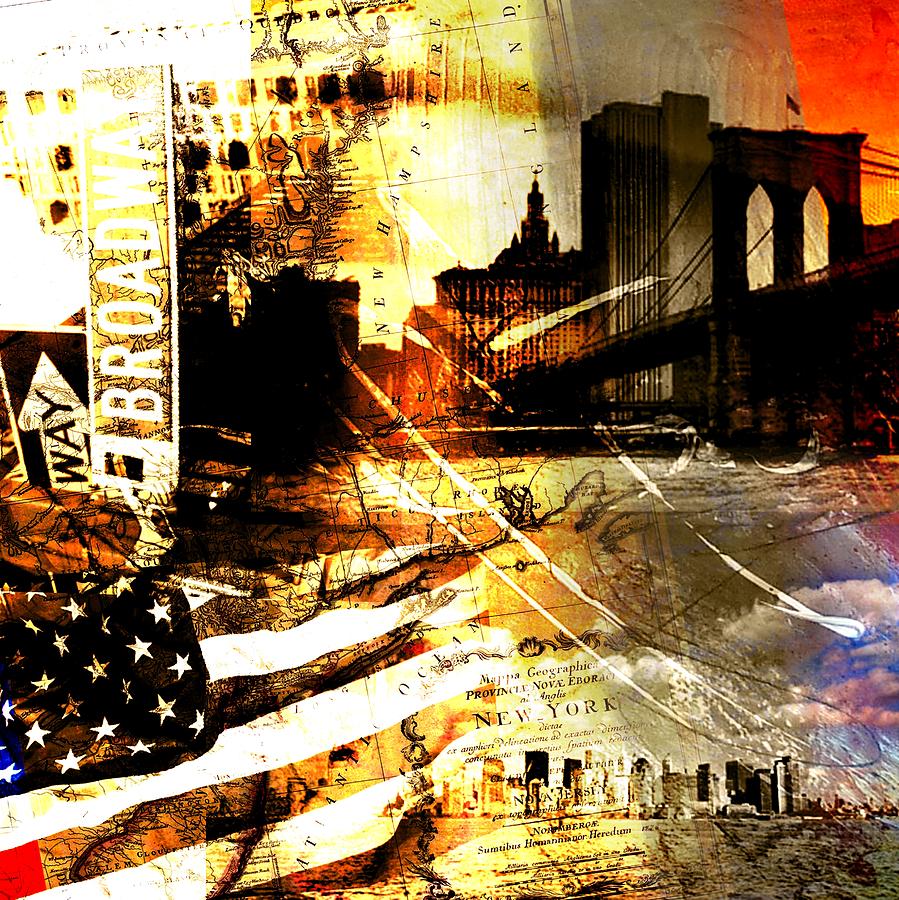 New York Collage Digital Art