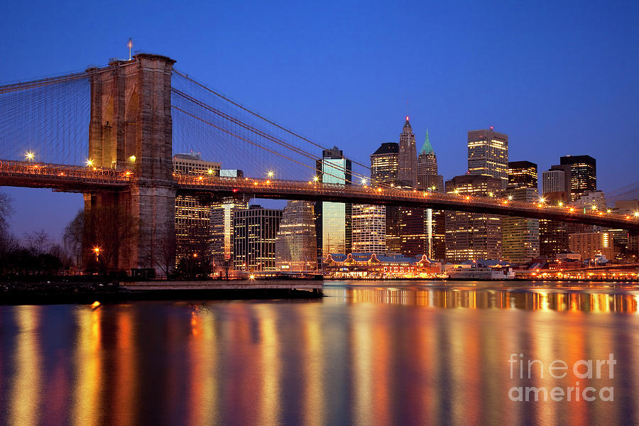 New York Skyline #1 Photograph by Brian Jannsen
