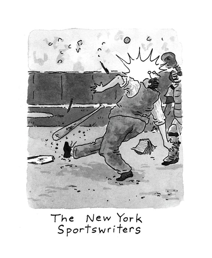 New Yorker April 5th, 1993 Drawing by Danny Shanahan New Yorker April 5th, 1993 Drawing by Danny Shanahan