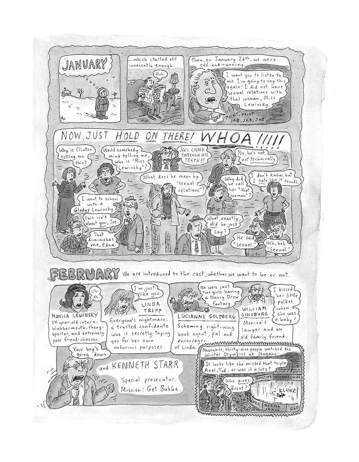 New Yorker December 7th, 1998 Drawing by Roz Chast