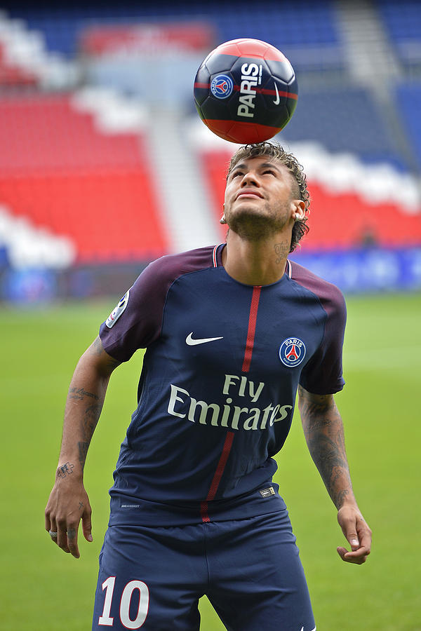 Neymar Signs For PSG #3 Photograph by Aurelien Meunier